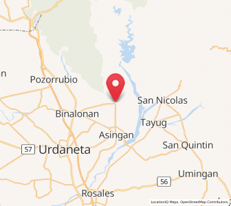 Map of San Manuel, Ilocos