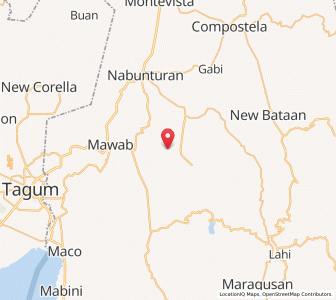 Map of San Mariano, Davao