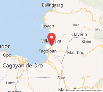 Map of San Martin, Northern Mindanao
