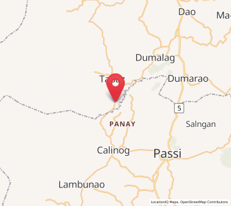 Map of San Miguel, Western Visayas