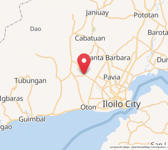 Map of San Miguel, Western Visayas