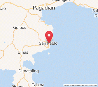 Map of San Pablo, Zamboanga Peninsula