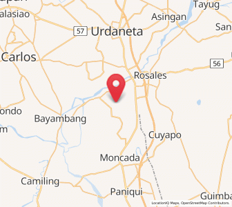Map of San Pedro Apartado, Ilocos