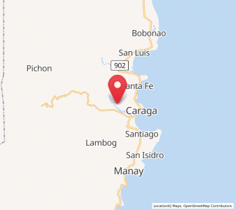 Map of San Pedro, Davao
