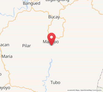 Map of San Ramon, Cordillera