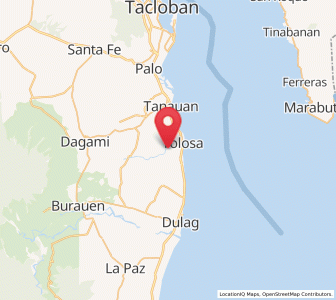 Map of San Roque, Eastern Visayas