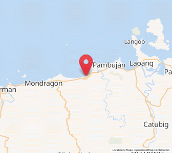 Map of San Roque, Eastern Visayas