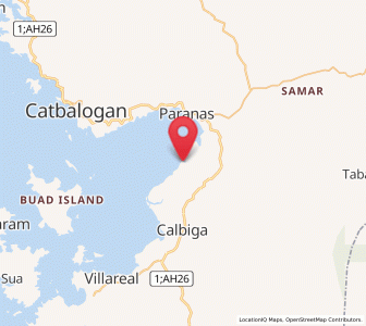 Map of San Sebastian, Eastern Visayas
