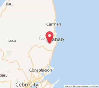 Map of Sandayong Sur, Central Visayas