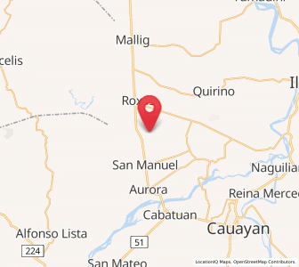 Map of Sandiat Centro, Cagayan Valley