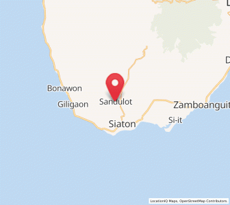 Map of Sandolot, Central Visayas