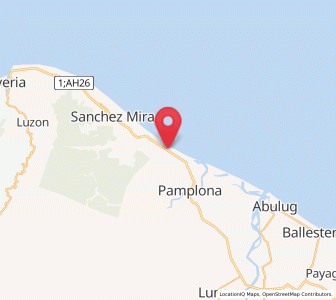 Map of Santa Cruz, Cagayan Valley