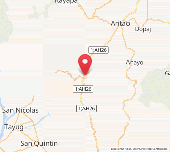 Map of Santa Fe, Cagayan Valley