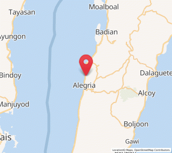 Map of Santa Filomena, Central Visayas