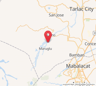 Map of Santa Juliana, Central Luzon