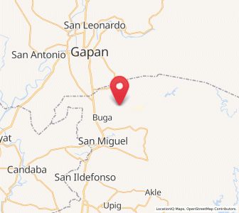 Map of Santa Lucia, Central Luzon