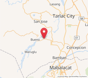 Map of Santa Lucia, Central Luzon