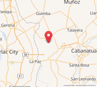 Map of Santa Maria, Central Luzon