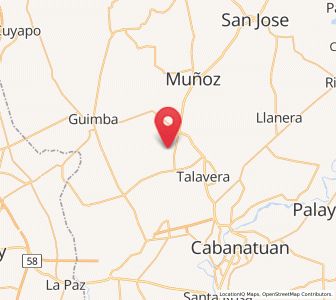 Map of Santa Rita, Central Luzon