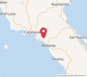 Map of Santa Rosa, Calabarzon