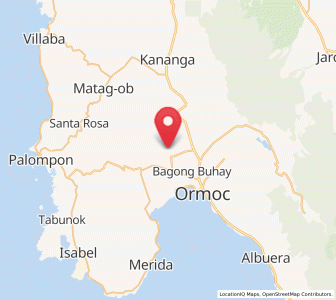 Map of Santo Niño, Eastern Visayas