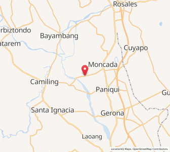 Map of Sapang, Central Luzon