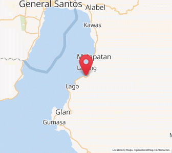 Map of Sapu Padidu, Soccsksargen