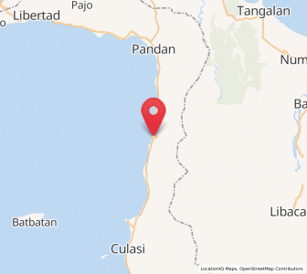 Map of Sebaste, Western Visayas
