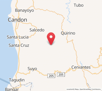 Map of Sigay, Ilocos