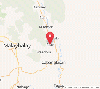 Map of Silae, Northern Mindanao