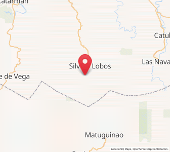 Map of Silvino Lobos, Eastern Visayas