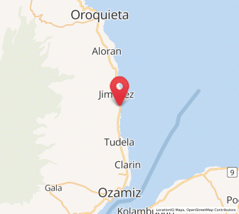 Map of Sinonoc, Northern Mindanao