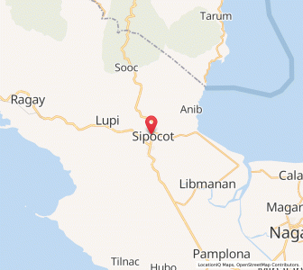 Map of Sipocot, Bicol