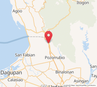 Map of Sison, Ilocos