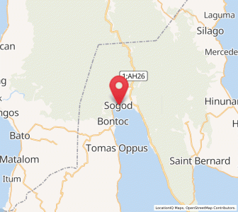 Map of Sogod, Eastern Visayas