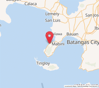 Map of Solo, Calabarzon