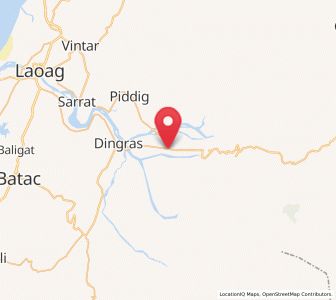 Map of Solsona, Ilocos