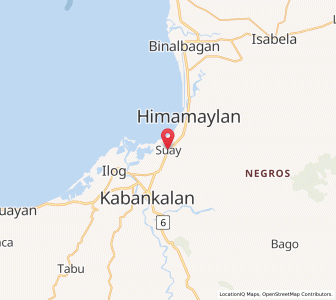 Map of Suay, Western Visayas