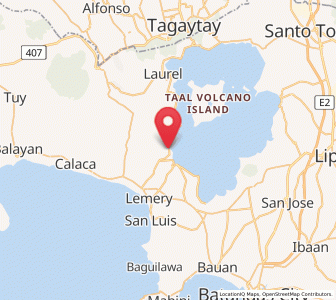 Map of Subic, Calabarzon