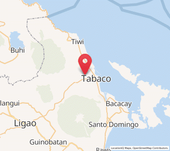Map of Sugcad, Bicol