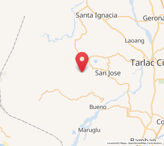 Map of Sula, Central Luzon