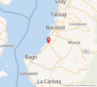 Map of Sumag, Western Visayas