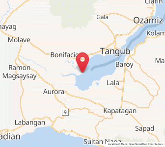 Map of Sumalig, Zamboanga Peninsula