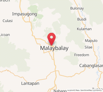 Map of Sumpong, Northern Mindanao