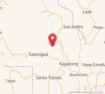 Map of Suz-on, Davao
