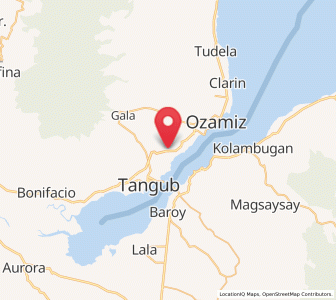 Map of Tabid, Northern Mindanao