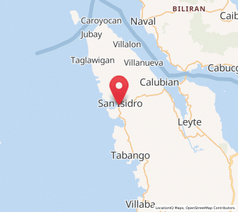 Map of Tabing, Eastern Visayas