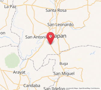 Map of Tabon, Central Luzon