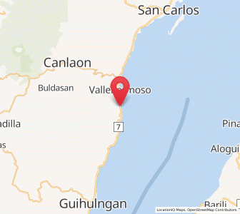 Map of Tabon, Central Visayas