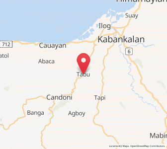 Map of Tabu, Western Visayas